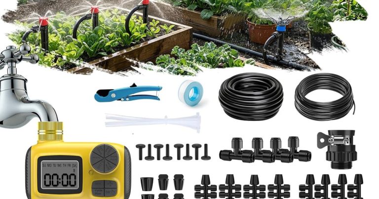 Best Drip System For Garden: Vacation-Ready Watering